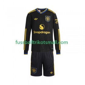 Fußballtrikots Manchester United Kinder 2025-2026 Langarm 3rd trikot kaufen